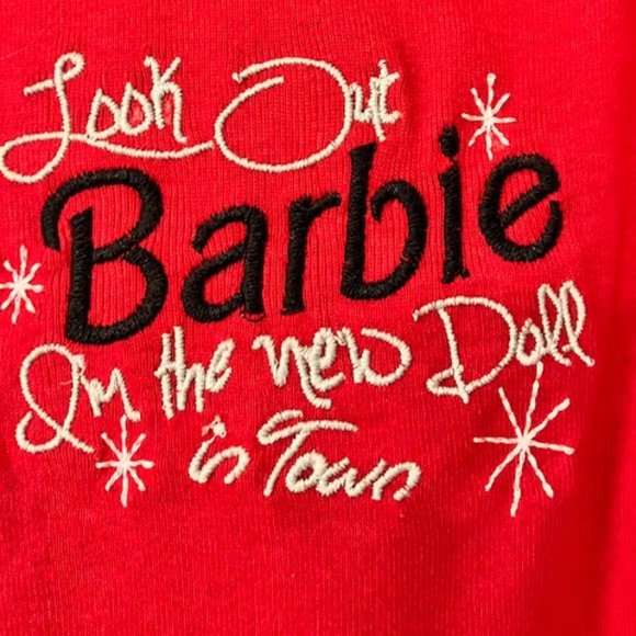 NWT! "Look Out Barbie I'm the New Doll in Town" - Newborn Onesie by RABBIT SKINS - Picture 2 of 10